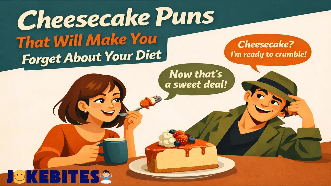 Cheesecake Puns That Will Make You Forget About Your Diet