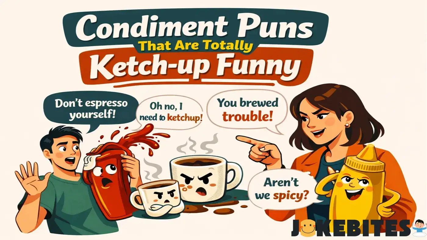 Condiment Puns That Are Totally Ketch-up Funny