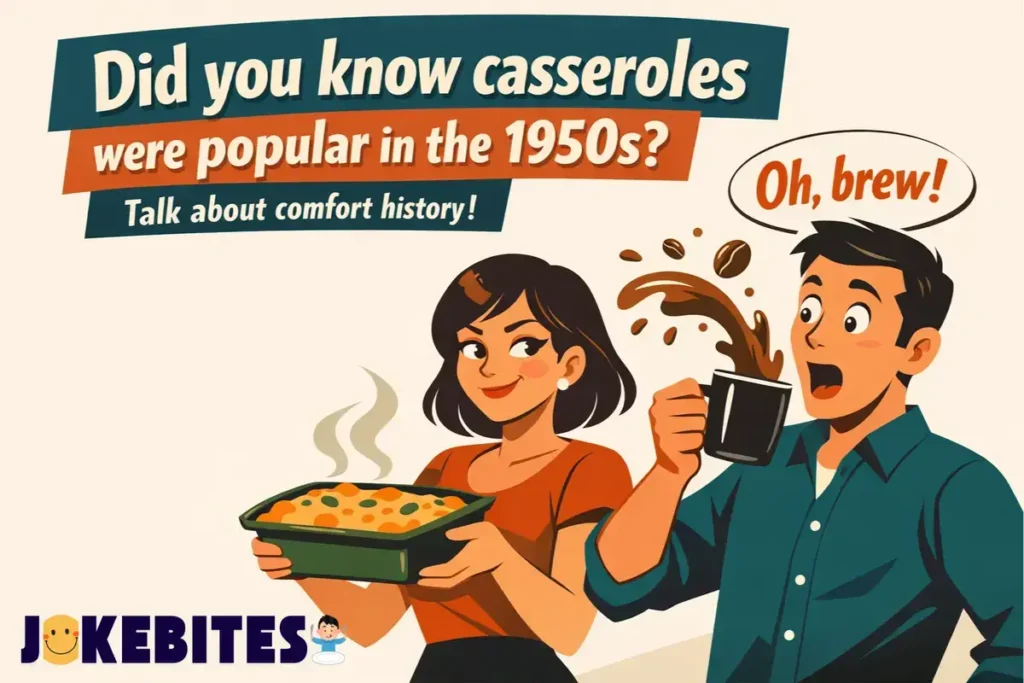 Clever Casserole Trivia Puns