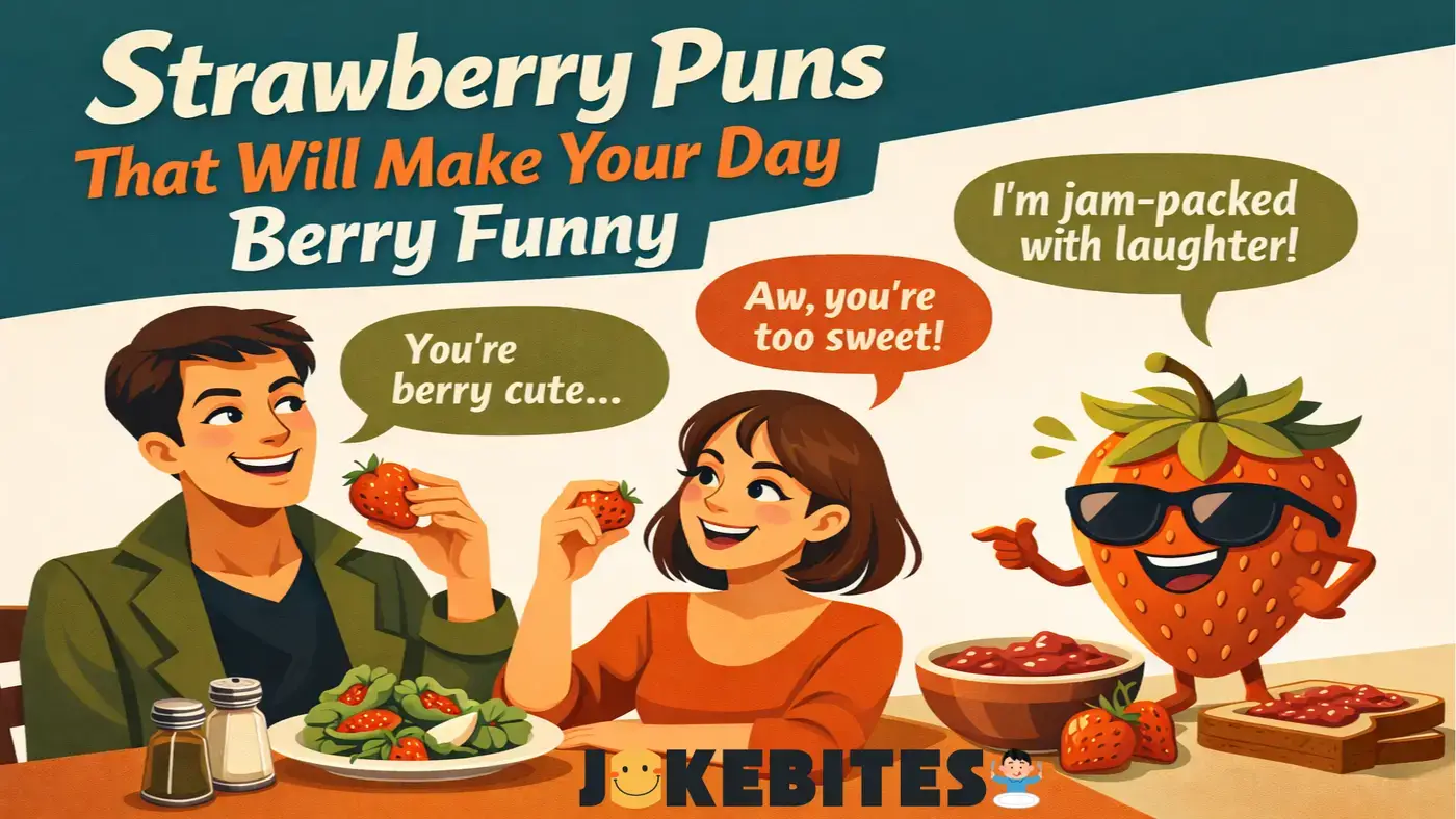 Strawberry Puns That Will Make Your Day Berry Funny