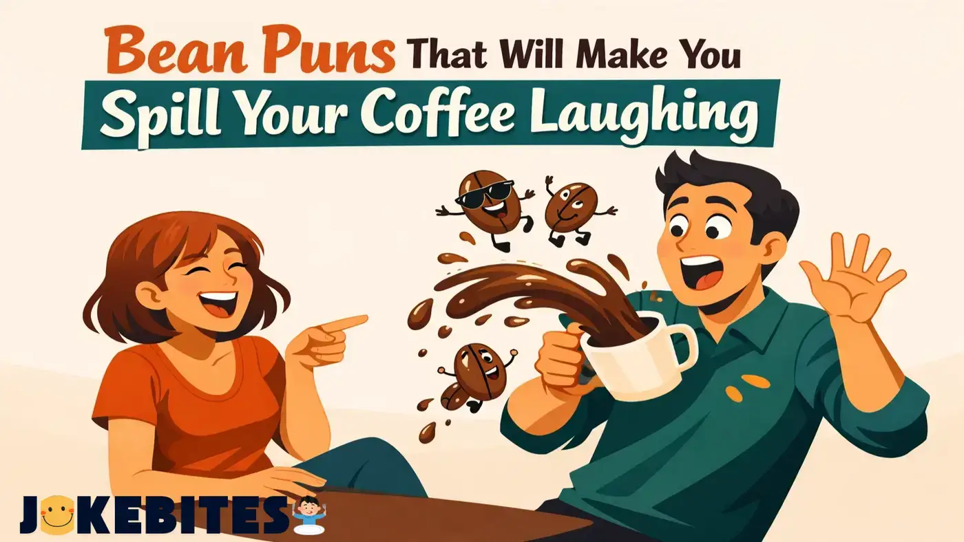 Bean Puns That Will Make You Spill Your Coffee Laughing