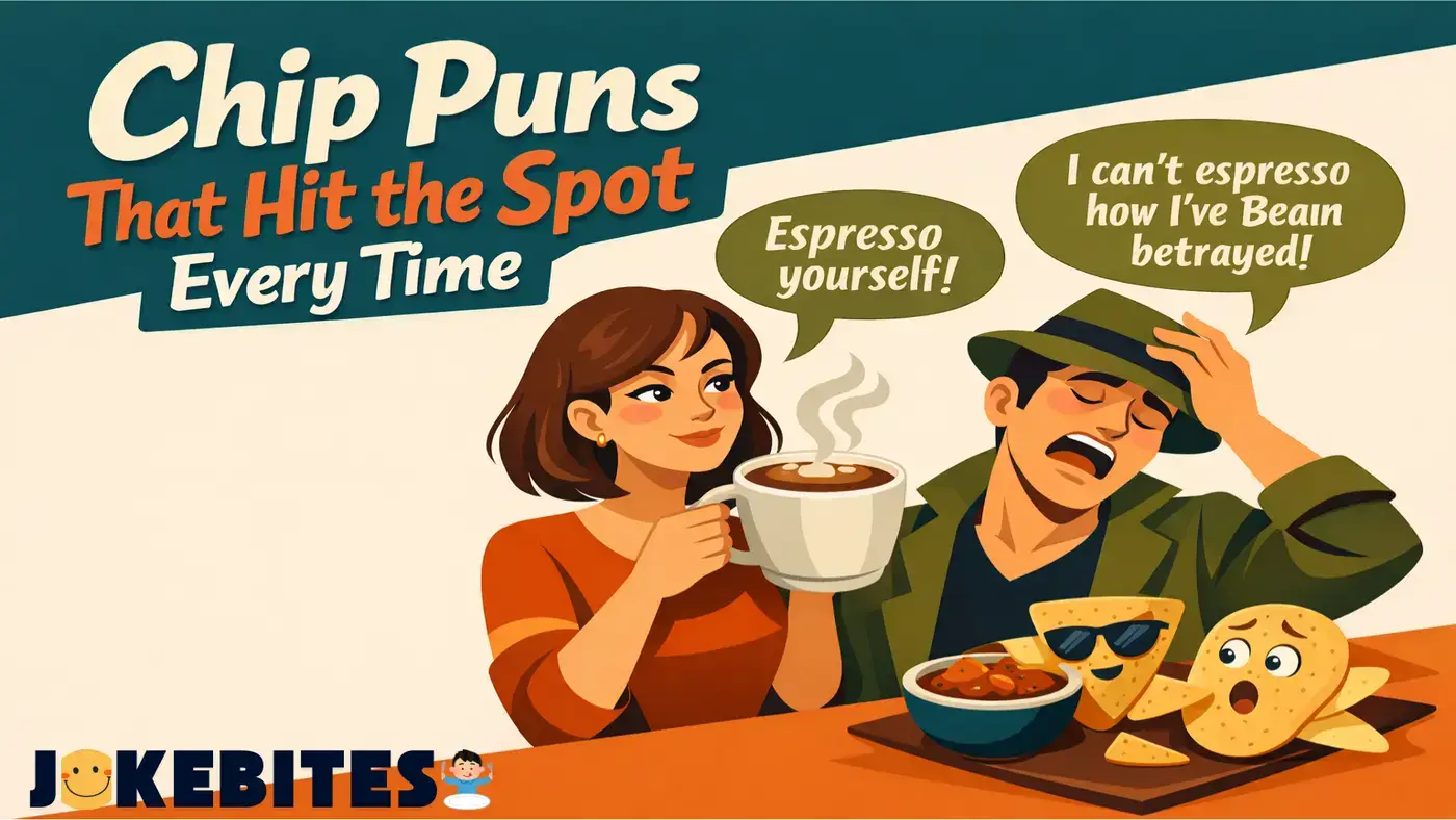 Chip Puns That Hit the Spot Every Time.