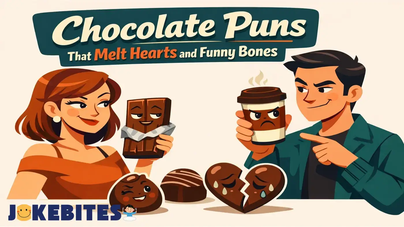 180 Chocolate Puns That Melt Hearts and Funny Bones