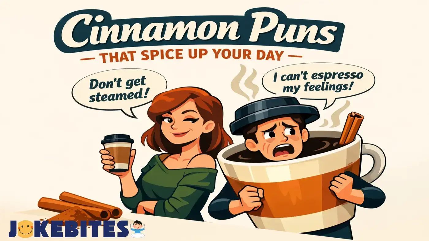 180 Cinnamon Puns That Spice Up Your Day