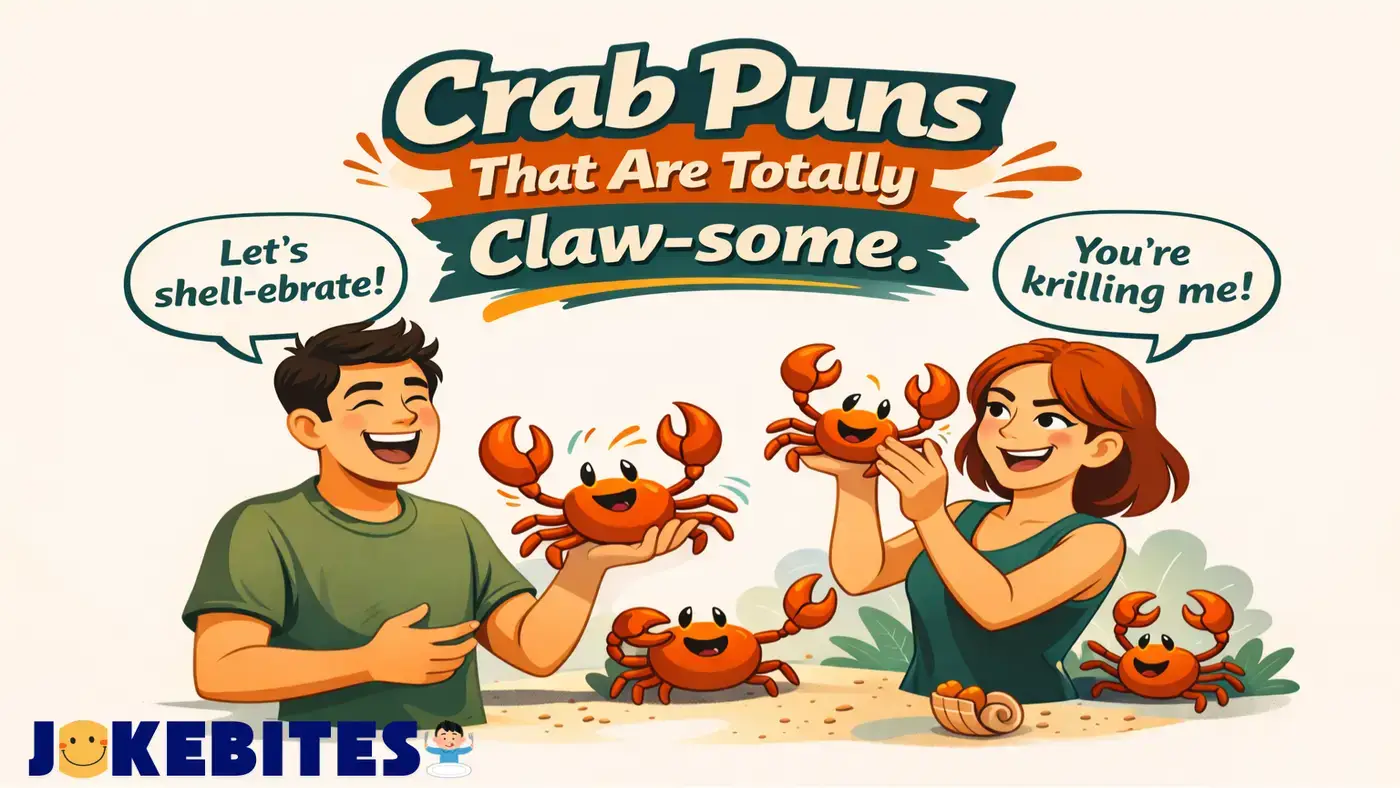 Crab Puns That Are Claw-some And Full Of Laughs
