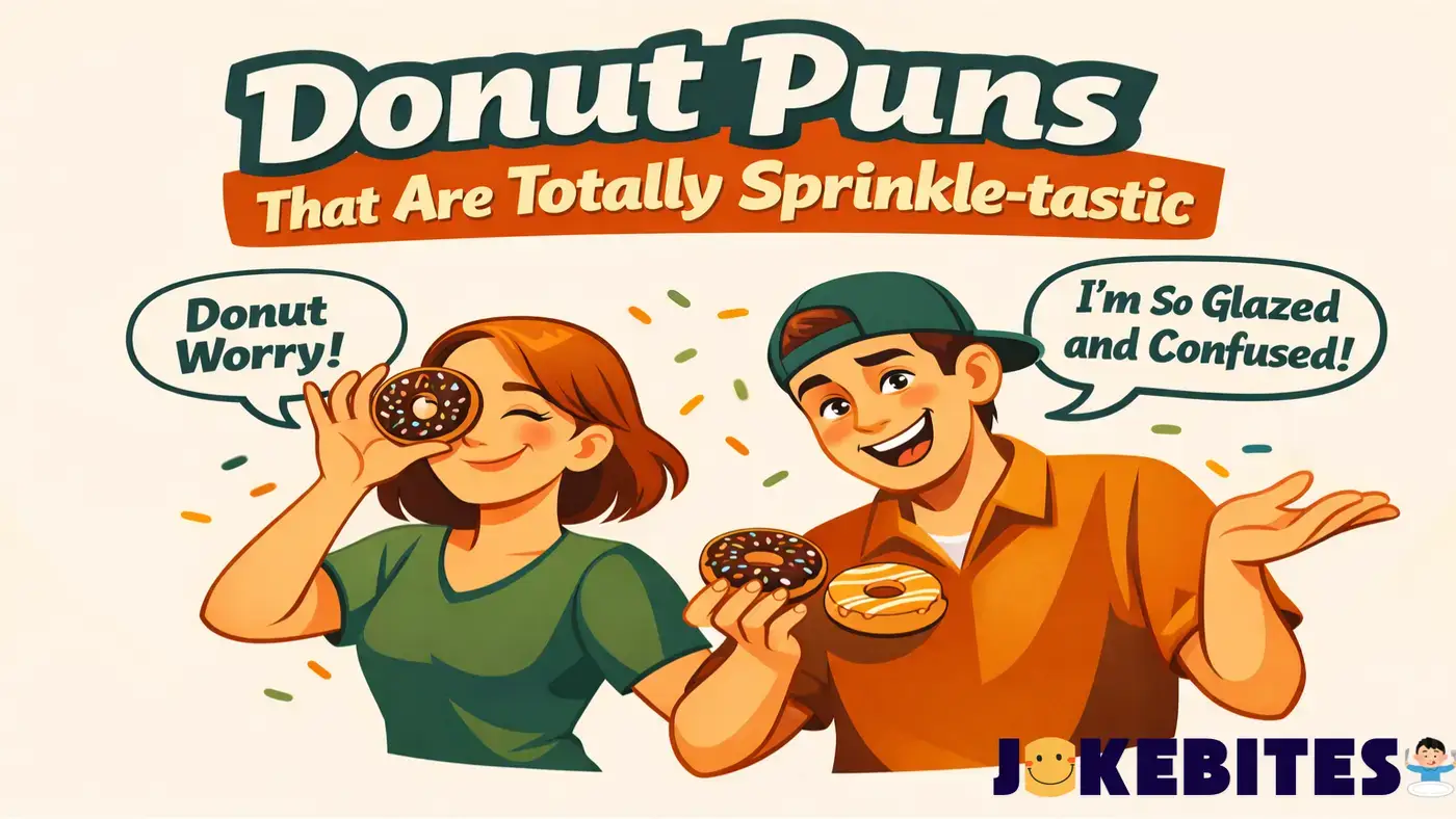 Donut Puns That Are Totally Sprinkle-tastic