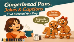 Gingerbread Puns, Jokes & Captions  That Sweeten Your Day