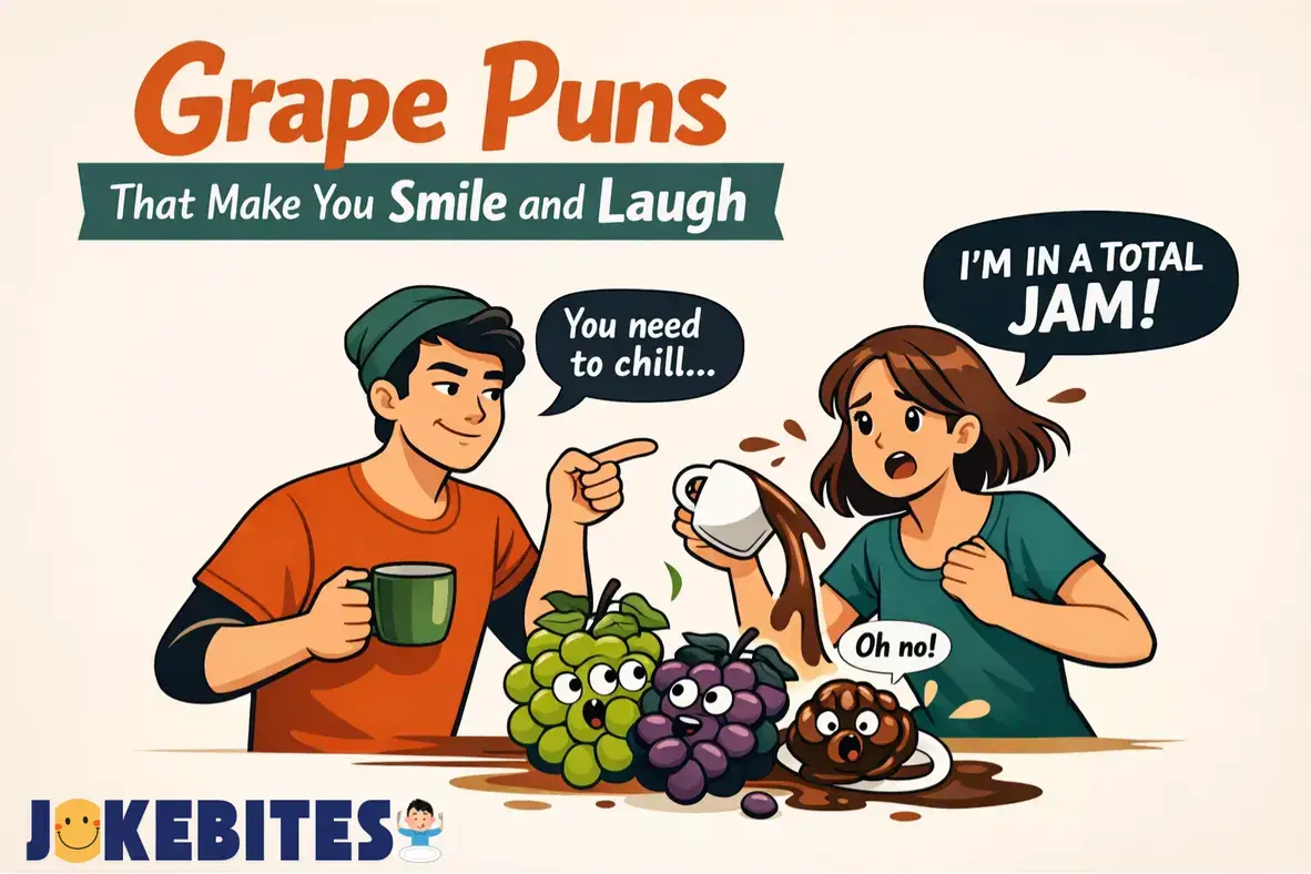 Grape Puns That Make You Smile and Laugh