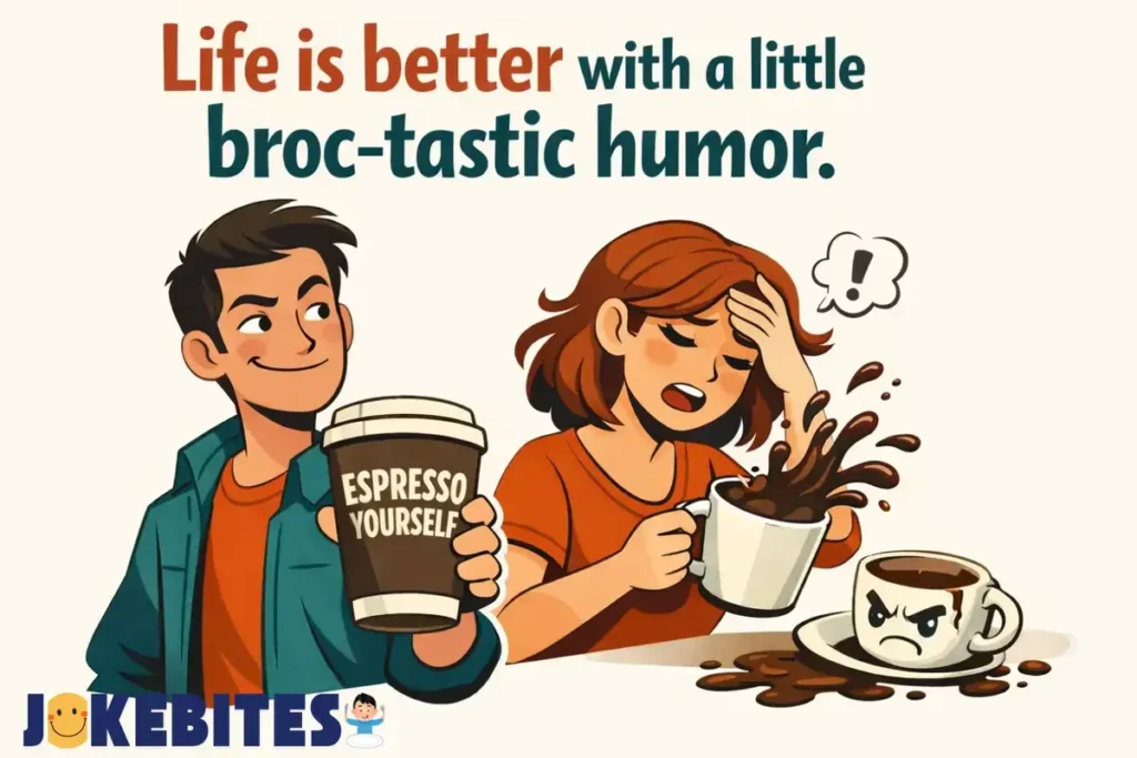 Romantic Broccoli Humor