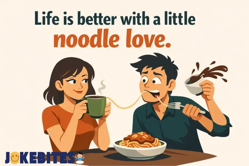 Romantic Noodle Puns That Melt Hearts