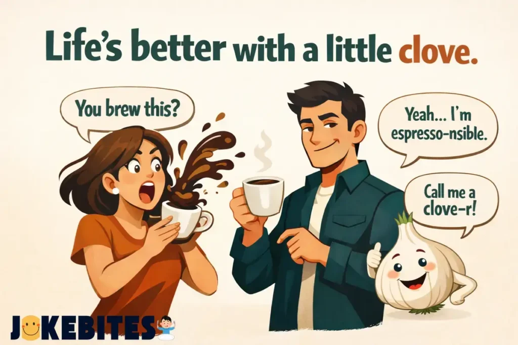 Cheeky Garlic One Liners