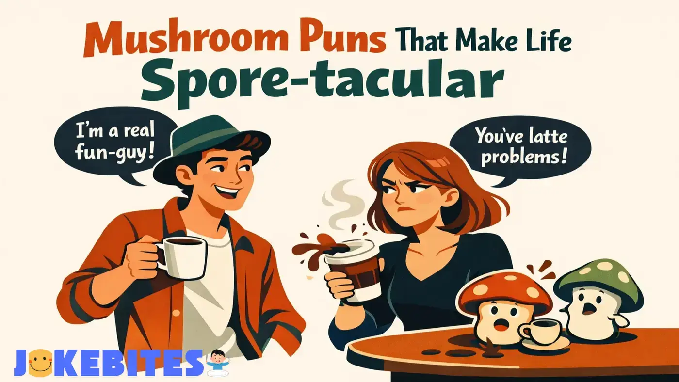 Mushroom Puns That Make Life Spore-tacular