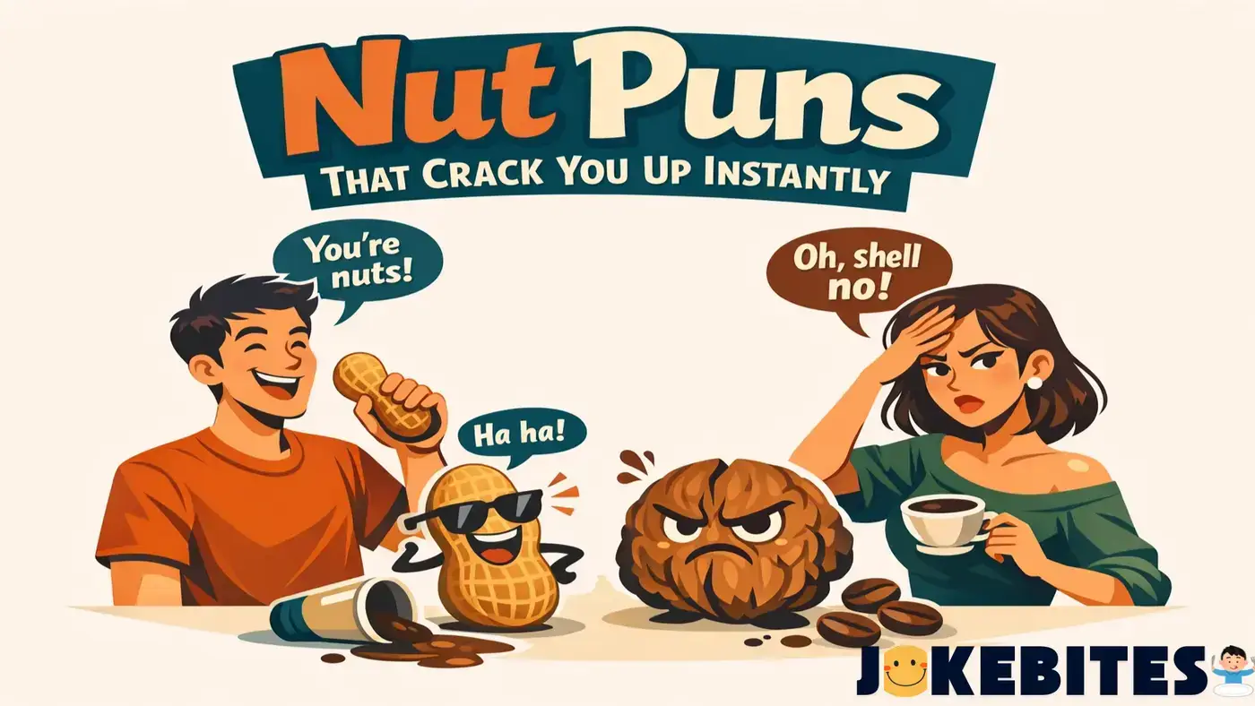 Nut Puns That Crack You Up Instantly
