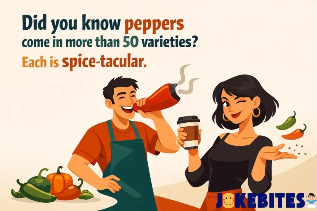 Pepper Trivia That Ticks the Funny Bone