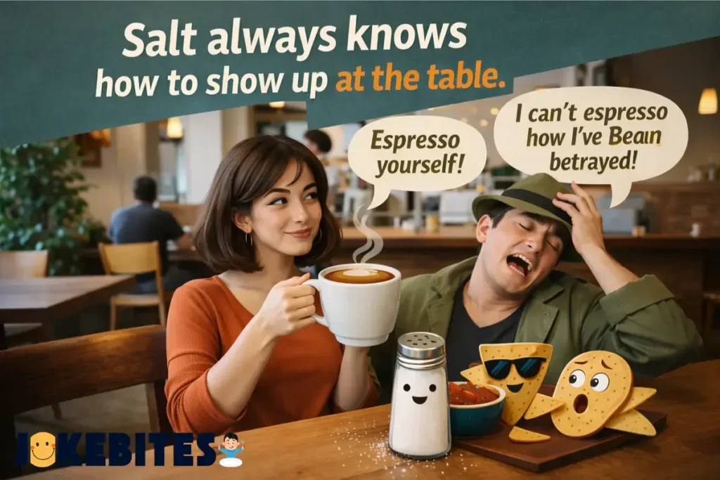 Salty Humor for Food Lovers