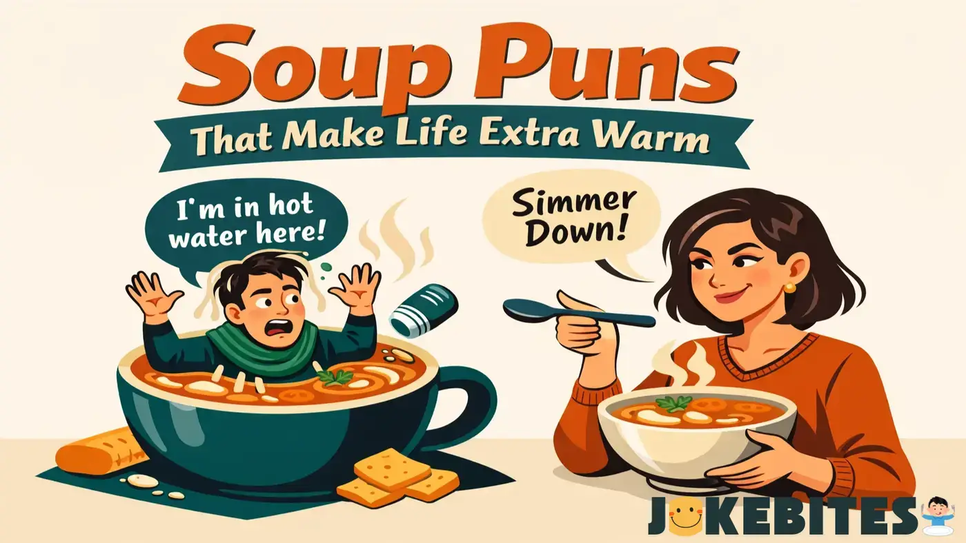Soup Puns That Make Life Extra Warm