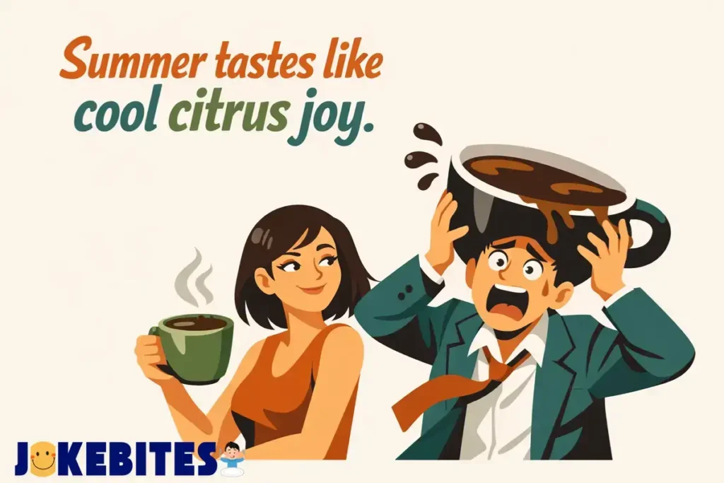 Summer Lemon Cute Jokes 