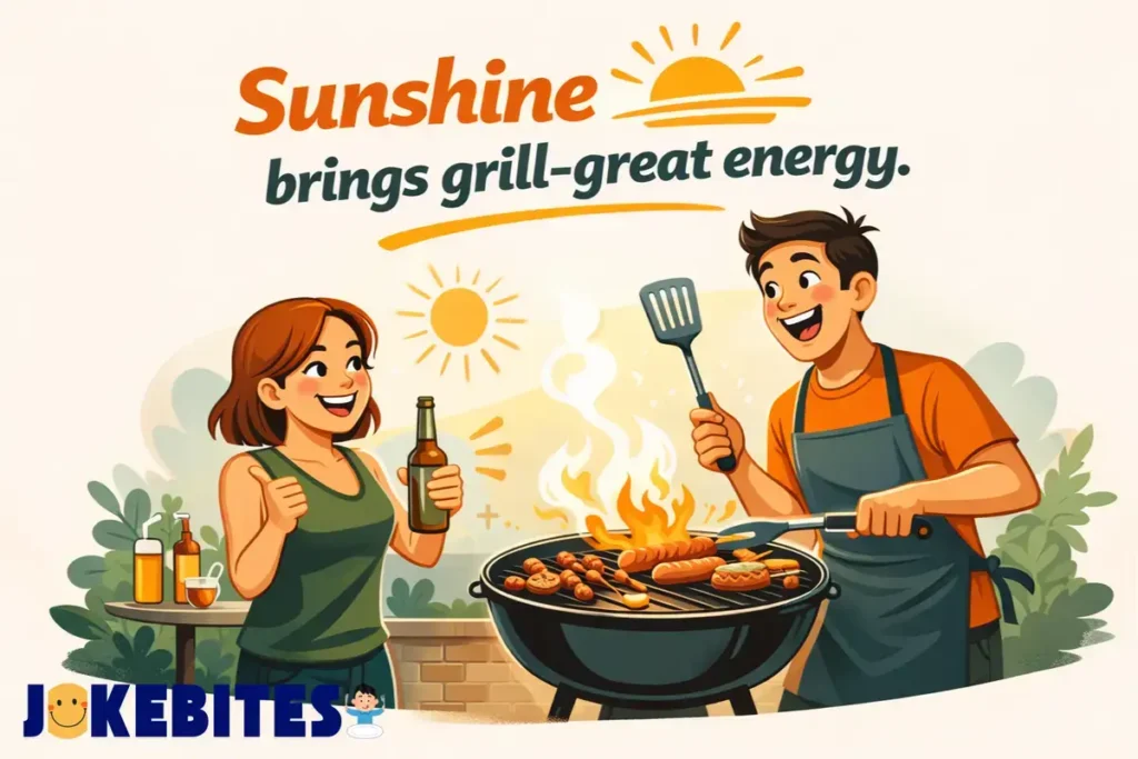 Summer BBQ Short Puns