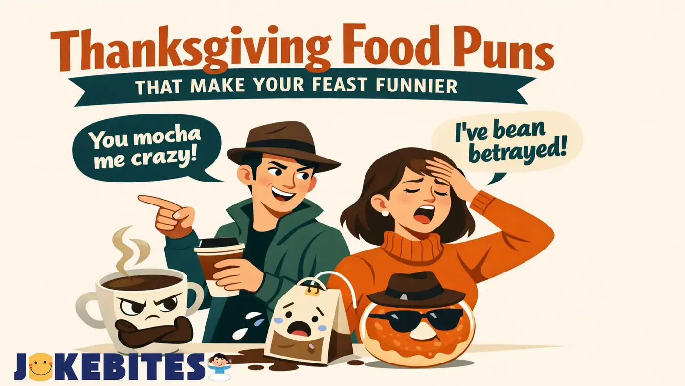 Thanksgiving Food Puns That Make Your Feast Funnier