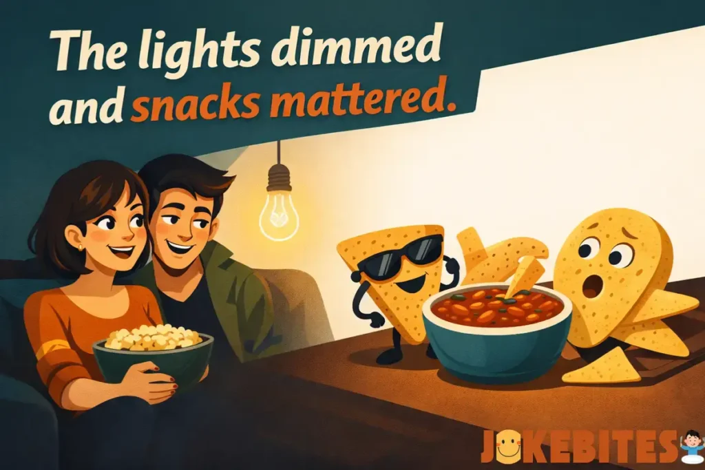 Movie Night Humor Without Trying Hard