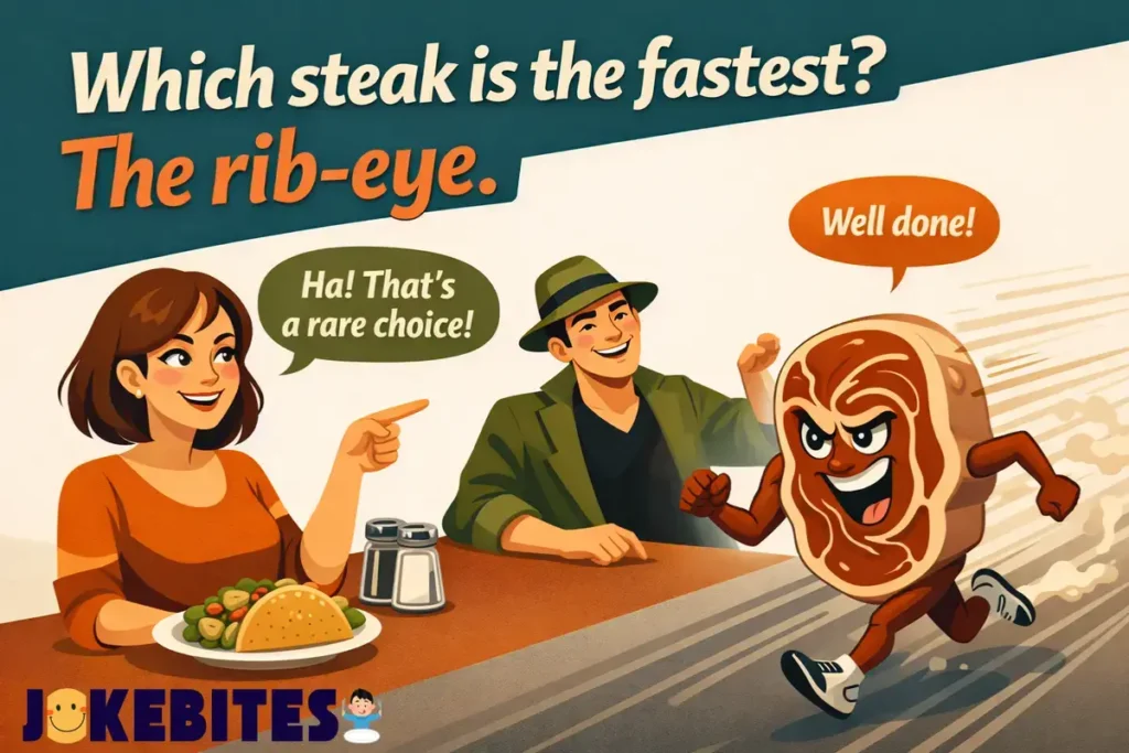 Clever Steak Trivia Humour