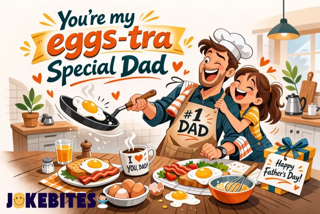 Short Fathers Day Food Puns That Make Dad Smile