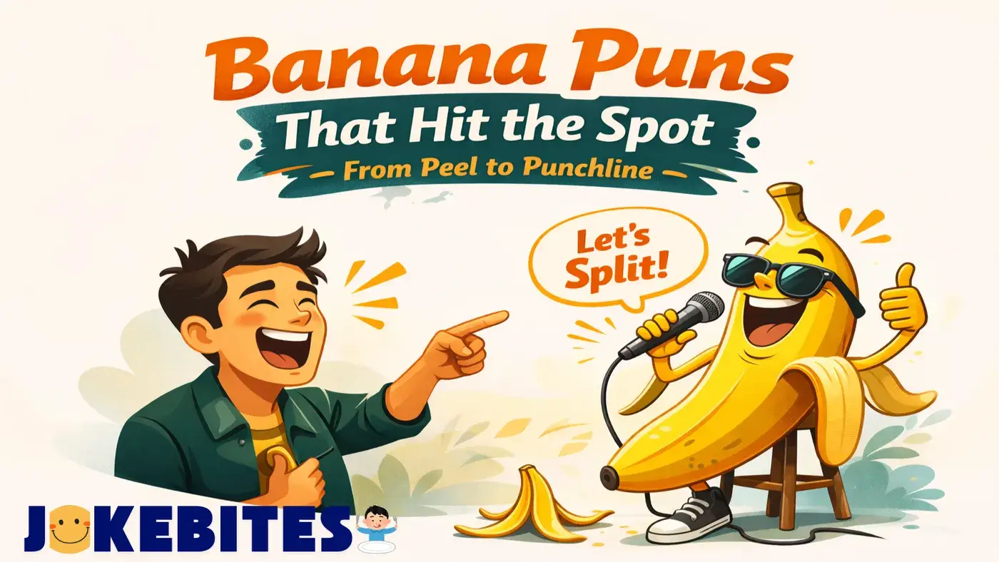 180 Banana Puns That Hit the Spot - From Peel to Punchline