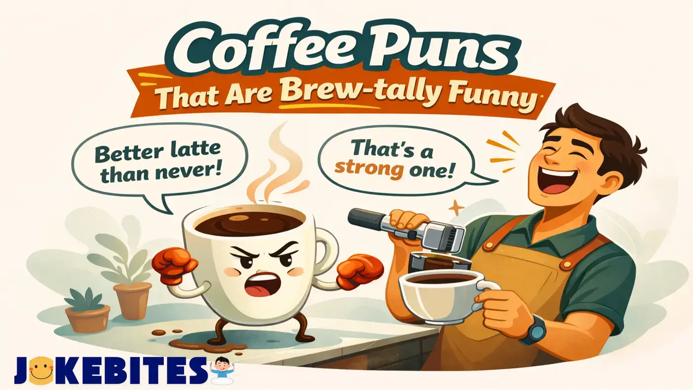 Coffee Puns That Are Brew-tally Funny