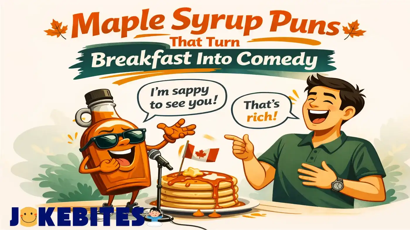 180 Maple Syrup Puns That Turn Breakfast Into Comedy