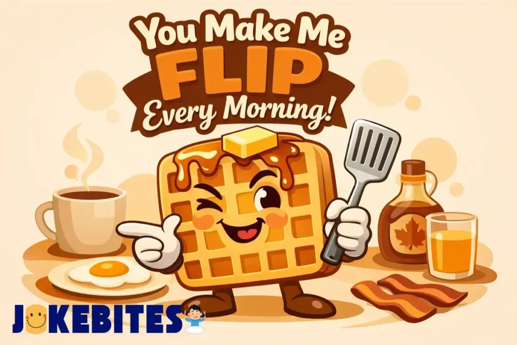 Flirty Waffle Puns