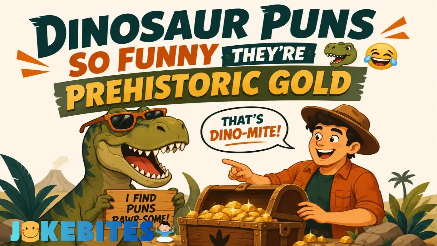 Dinosaur Puns So Funny They’re Prehistoric Gold 🦖😂