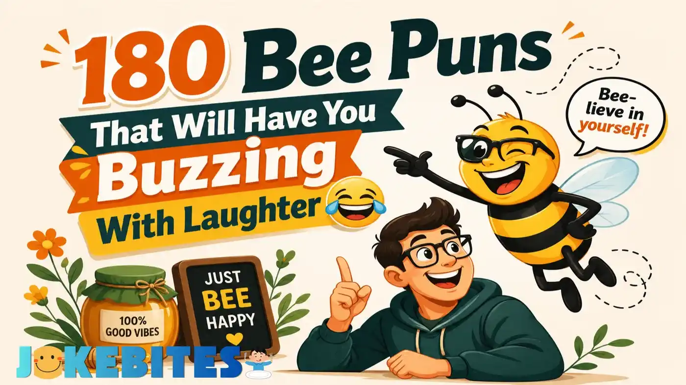 Bee Puns That Will Have You Buzzing With Laughter 😂🐝