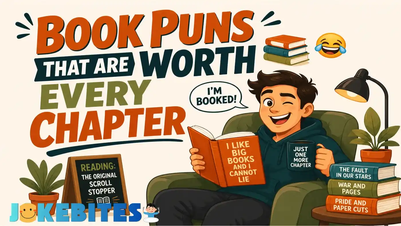 Book Puns That Are Worth Every Chapter 📚😂