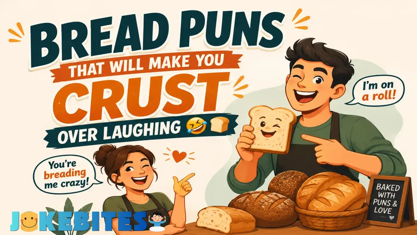 Bread Puns That Will Make You Crust Over Laughing 🤣🍞