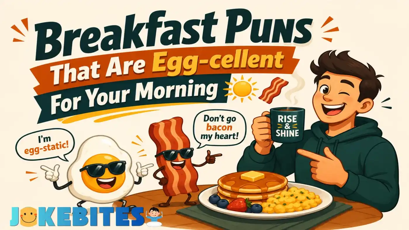 180 Breakfast Puns That Are Egg-cellent For Your Morning ☀️🥓