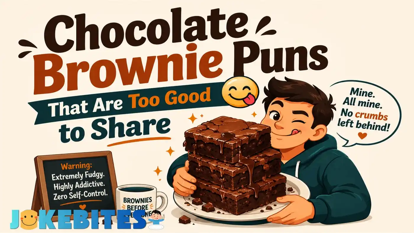 Chocolate Brownie Puns That Are Too Good to Share 😋