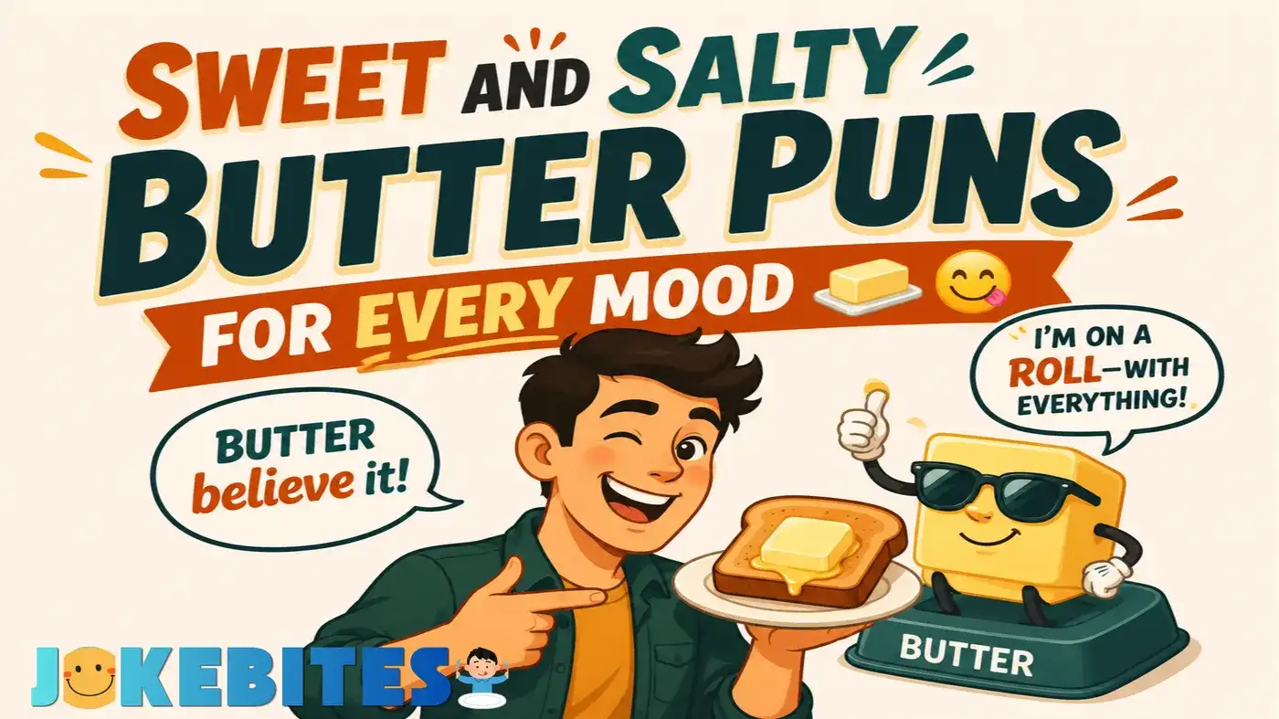 Sweet and Salty Butter Puns for Every Mood 🧈😋