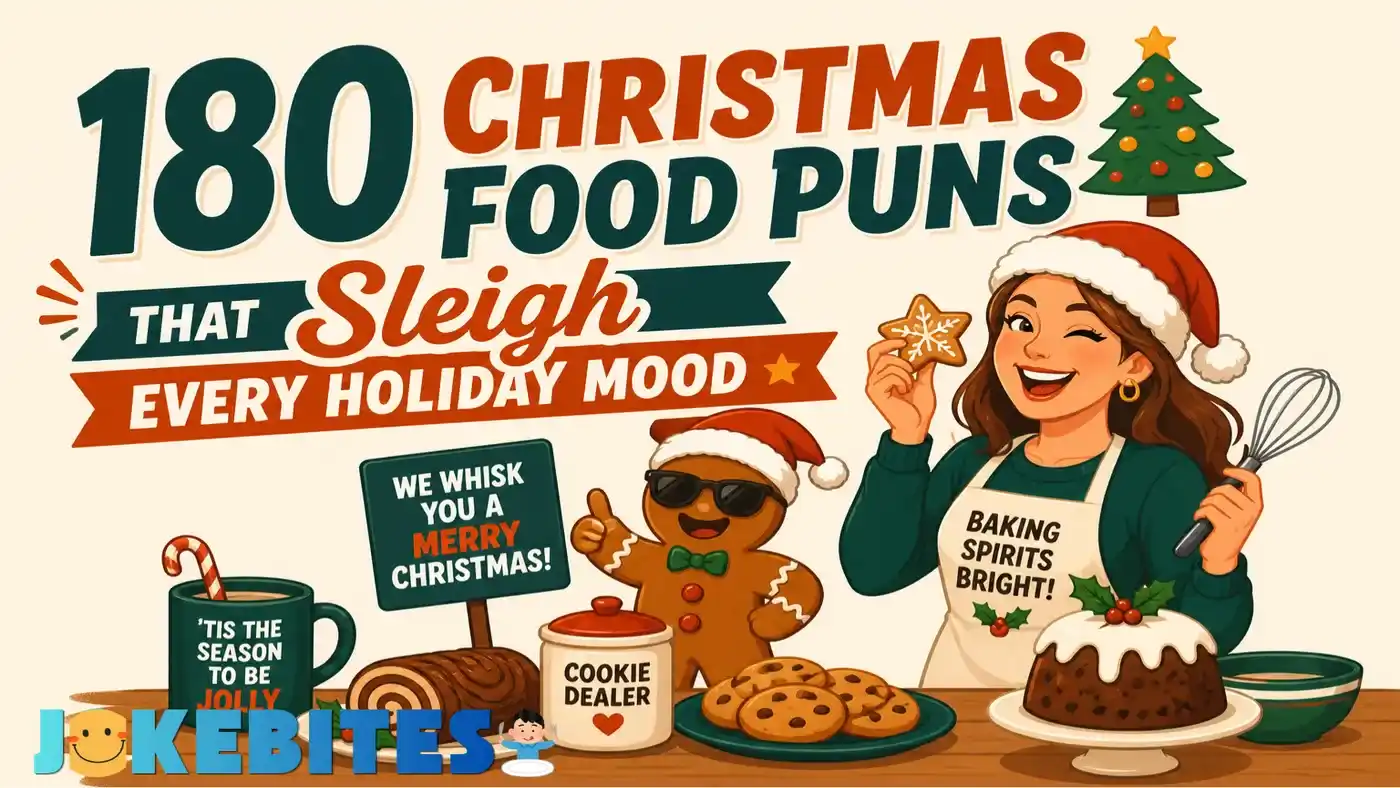 Christmas Food Puns That Sleigh Every Holiday Mood π
