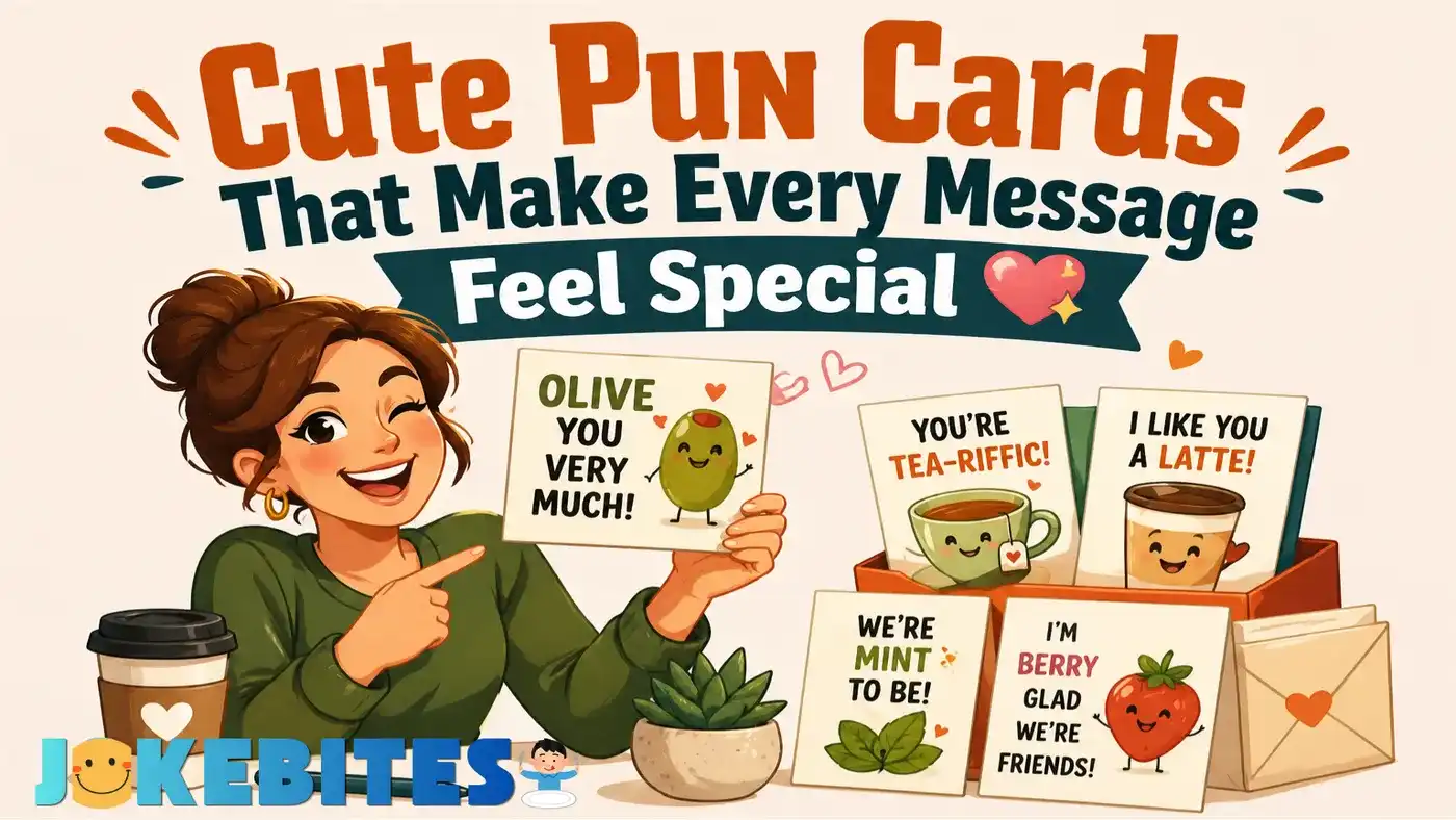 Cute Pun Cards That Make Every Message Feel Special