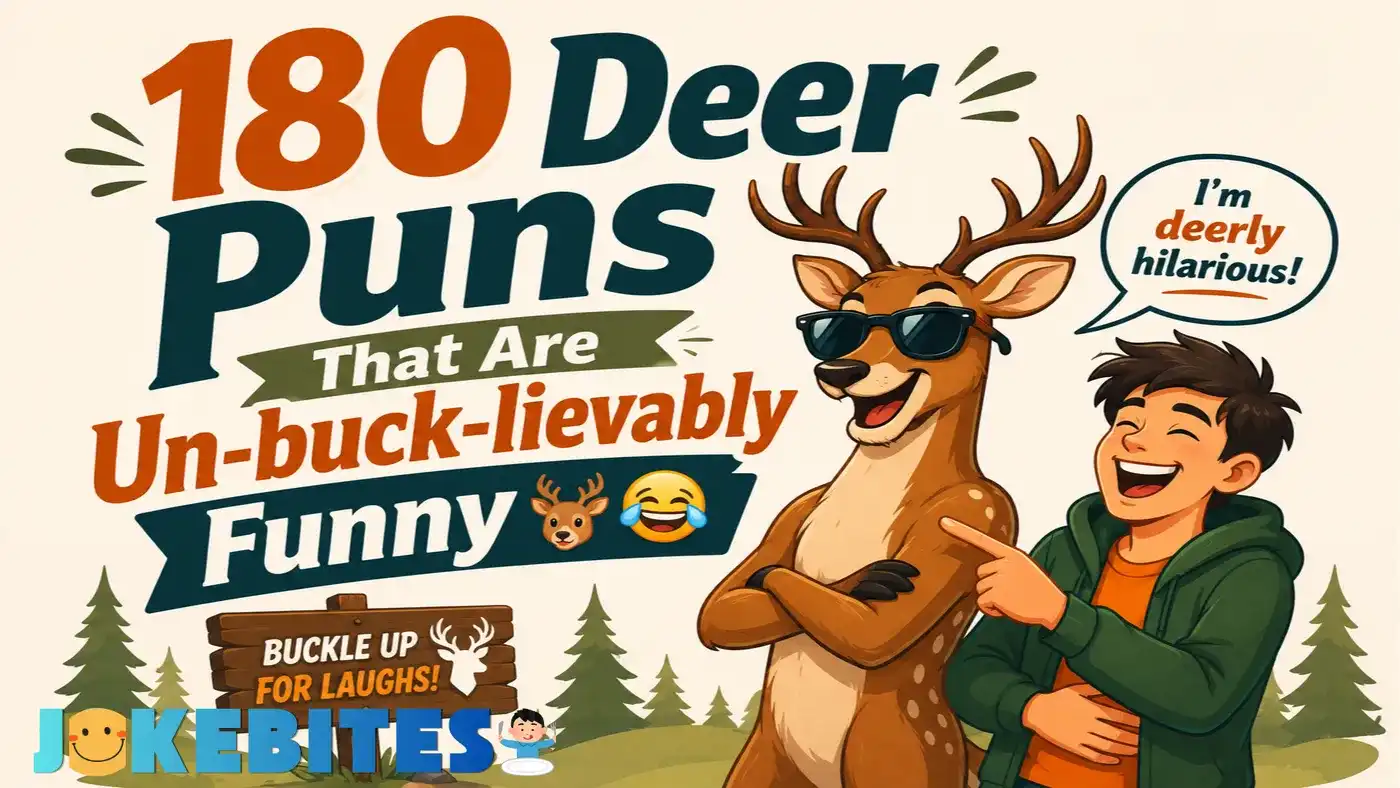 Deer Puns That Are Un-buck-lievably Funny 🦌😂