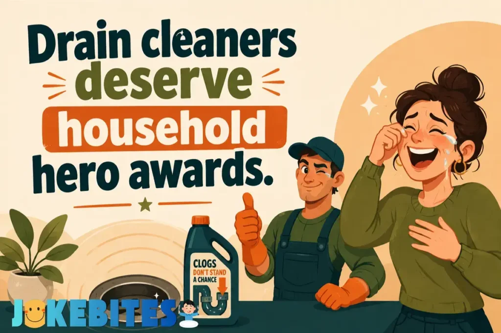 Drain Cleaner and Water Pipe Jokes That Go Viral