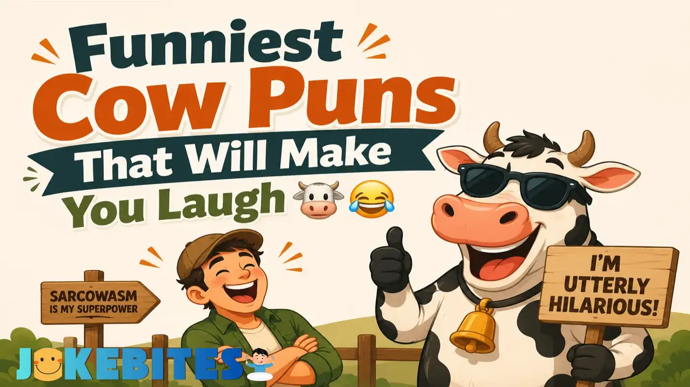 Funniest Cow Puns That Will Make You Laugh 🐮😂