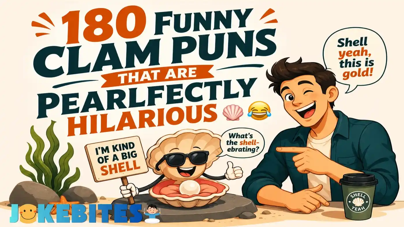Funny Clam Puns That Are Pearlfectly Hilarious 🐚😂