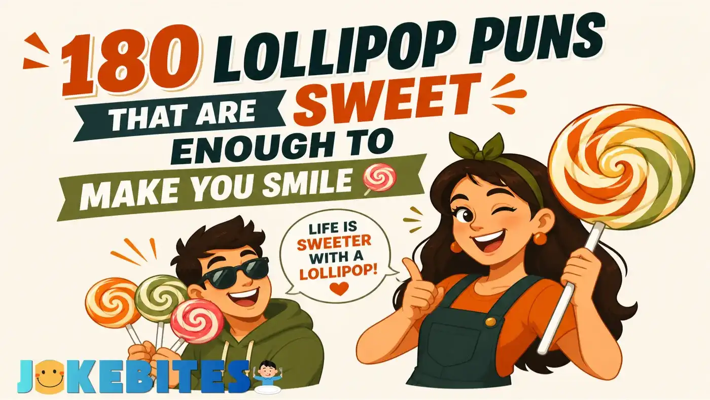 Lollipop Puns That Are Sweet Enough to Make You Smile 🍭
