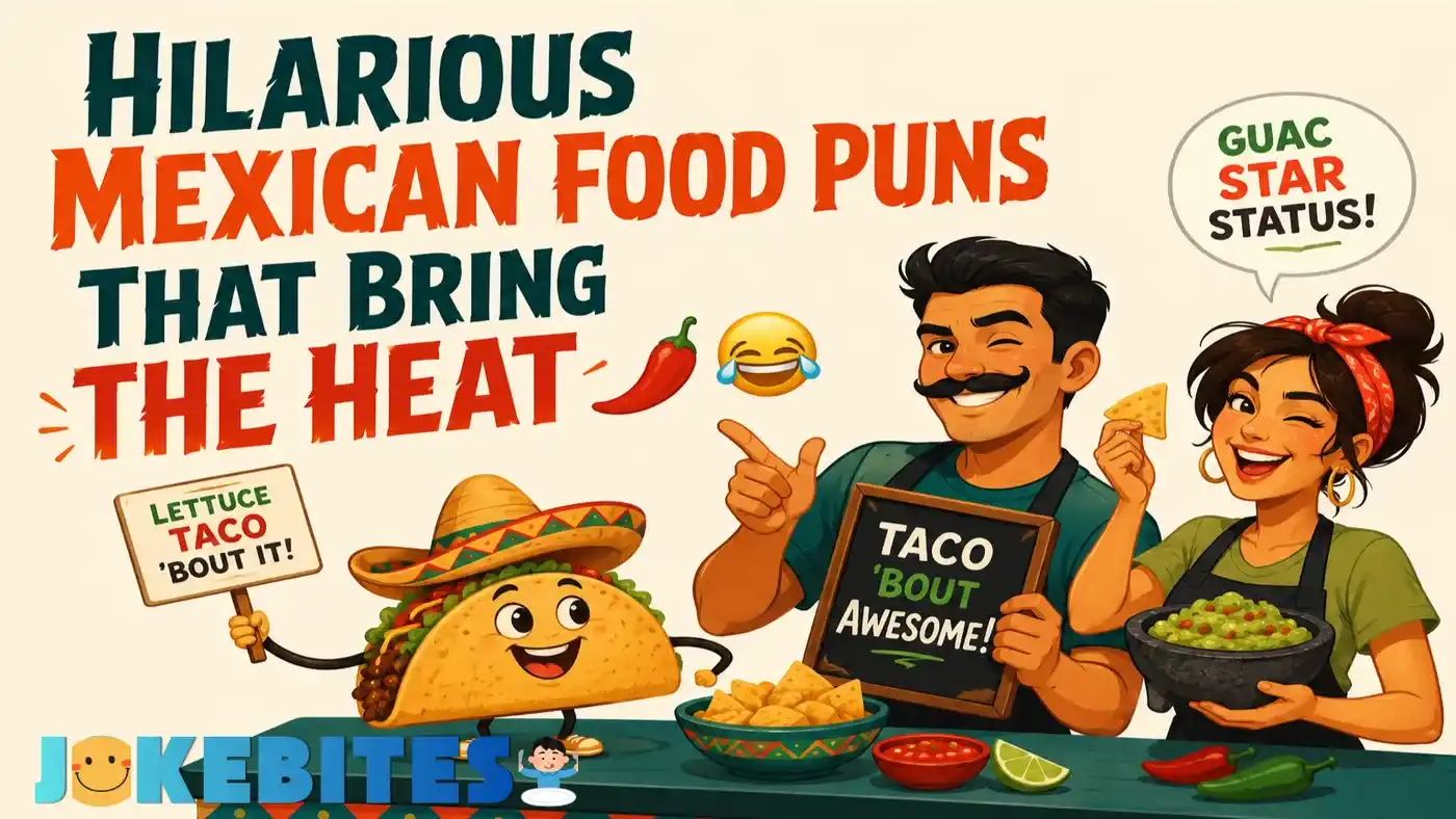 Hilarious Mexican Food Puns That Bring the Heat 🌶️🤣