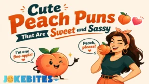 Cute Peach Puns That Are Sweet and Sassy 🍑💖