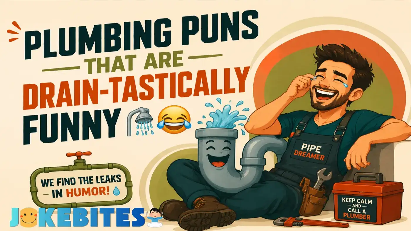 Plumbing Puns That Are Drain-tastically Funny πΏπ