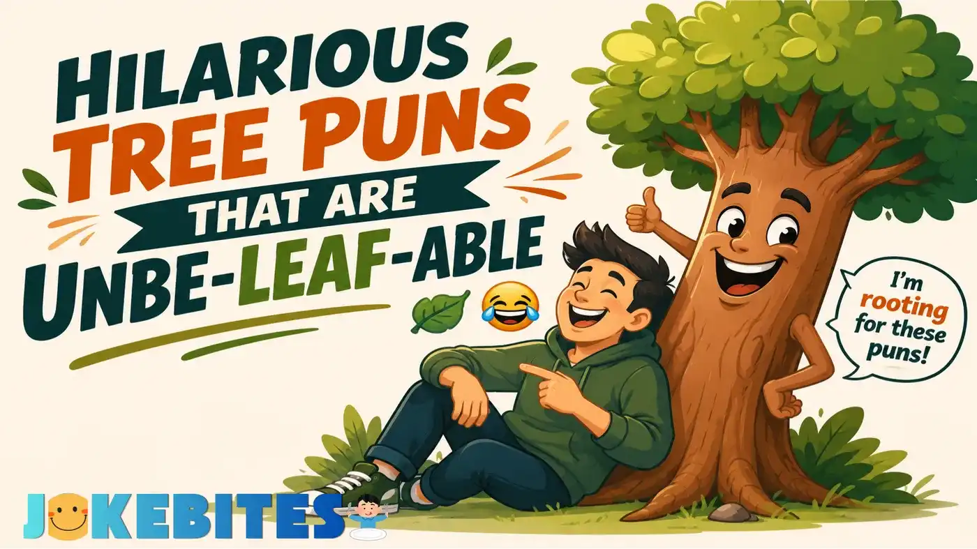 Hilarious Tree Puns That Are Unbe-leaf-able 🍃😂