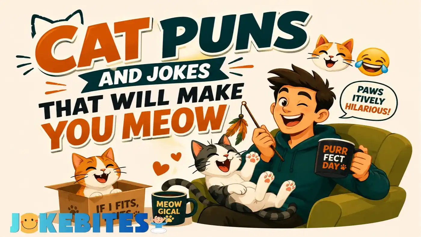 Cat Puns and Jokes That Will Make You Meow π±π€£