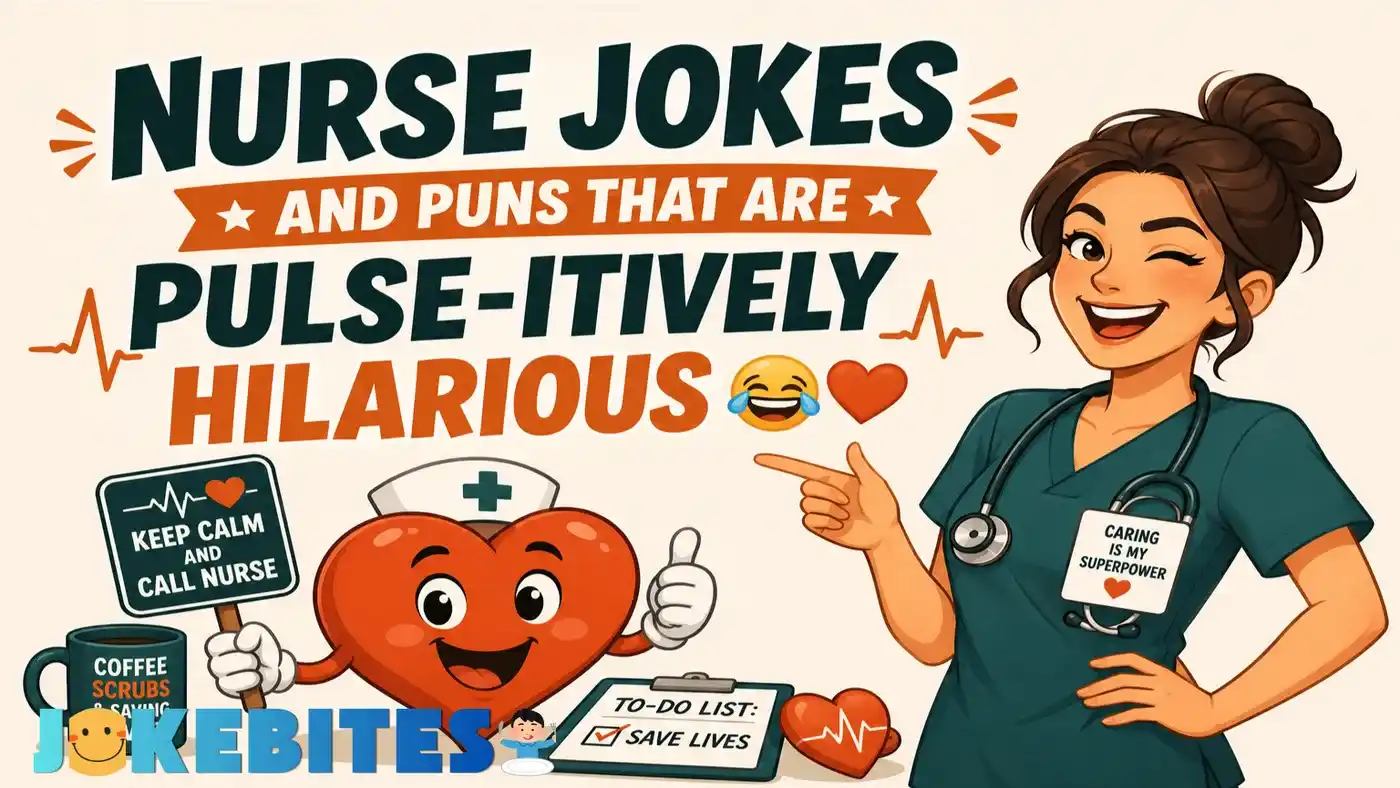 Nurse Jokes and Puns That Are Pulse-itively Hilarious 🤣❤️